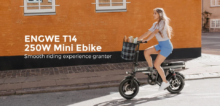 ENGWE T14 Folding Electric Bike: 22KM Range in Single Charge!