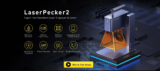 LaserPecker 2 Pro Handheld Laser Engraver with Third Axis