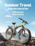 JINGHMA R5 1000W Electric Bicycle: 26 Inch Fat Mountain Tires