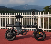 DEEPOWER RS6 400W Folding E-Bike: 14Inch Tries, 400W Motor