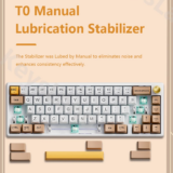 FEKER IK65 Mechanical Keyboard: Gasket Knob, PBT keycaps