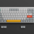 FEKER IK65 Mechanical Keyboard: Gasket Knob, PBT keycaps