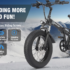 CMACEWHEEL J26 Electric Bike: 750W Motor, 45km/h Max Speed