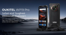 OUKITEL WP19 Pro Rugged Phone with 22000mAh Large Battery