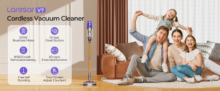 Laresar V7 500W Cordless Handheld Vacuum Cleaner at $149.04