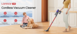 LARESAR V8 500W Cordless Vacuum Cleaner: Now at $147.70
