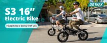 Gotrax S3 Electric Bike: Max Range 25 Miles, 750W Peak Motor