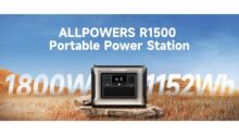 ALLPOWERS R1500 1800W Portable Power Station is Available with $300 Coupon on Amazon