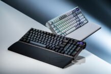 ASUS ROG Announces Azoth 96 HE Keyboard with Magnetic Switches and 8K Wireless Connectivity