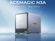Acemagic N3A Mini PC-NAS Brings Ryzen 7 Power and Four-Bay Storage to Compact Home Servers