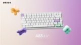 Aesco Launched A83 Air Low-Profile 75% Layout Keyboard With 630-Hour Battery