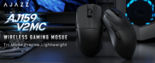 Ajazz Launches AJ159V2 MC Gaming Mouse with PAW3311 sensor and Replaceable Battery