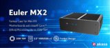 Akasa Launches Euler MX2 Fanless Mini-ITX Chassis for 35W Intel CPUs Support