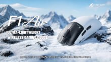 Attack Shark Launches F1 AIR Gaming Mouse with PAW3955MAX Sensor and 8K Polling
