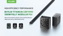 CE-LINK 1300W ATX 3.1 PSU Earns 80 Plus Titanium Certification