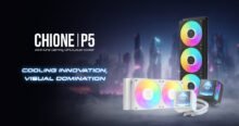 GAMDIAS Launches CHIONE P5 Series Liquid Cooler with Advanced LCD Display