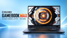 CHUWI Launches GameBook Max Gaming Laptop Featuring Core i9-14900HX and RTX 5060