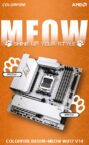 COLORFIRE’s B850M-MEOW WIFI V14 Motherboard Set for Global Release