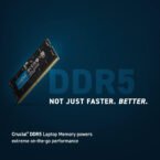 Crucial DDR5 SODIMM Module for Laptops with 12GB Capacity Appears on Amazon UK