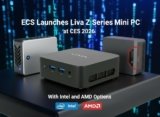 ECS Launches Liva Z Series Mini PCs at CES 2026 with Intel and AMD Options