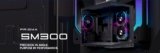 EINAREX Announces PRISMA SM300 microATX Panoramic Chassis With Angled GPU Cooling Design