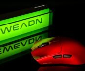 EWEADN Unleashes the “Red Flame” S9 Ultra: A 63g Gaming Mouse with 8KHz Wireless and PAW3395 Precision