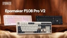 Epomaker x Aula F108 Pro V2 Revealed With Larger Battery, New Display Placement, and Updated Full-Size Design