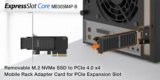 ExpressSlot Core MB305M4P-B: A Revolutionary PCIe 4.0 Adapter for M.2 NVMe SSDs