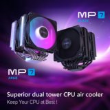 FSP Introduces MP7, NP5, and NE5 CPU Air Coolers with Advanced Cooling Technology