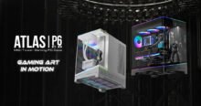 GAMDIAS Launches ATLAS P6 CG Chassis with 270° Glass Design, Chimney Cooling, and ARGB Fan Hub