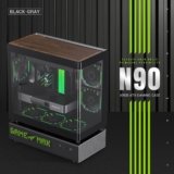 GAMEMAX Announces N90 Dual-Chamber Chassis with 512-LED Dot Matrix Display