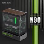 GAMEMAX Announces N90 Dual-Chamber Chassis with 512-LED Dot Matrix Display