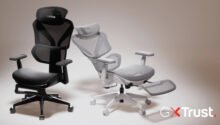 GXTrust Launches Rivara Ergonomic Gaming Chair With 3D Adjustments and Leg Rest