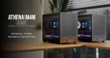 GAMDIAS Launches ATHENA M4M Series Micro-Tower BTF Cases