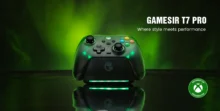 GameSir Launches T7 Pro W Retro Green Wired Controller With Retro Translucent Design for Xbox and PC