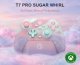 GameSir T7 Pro Wireless “Sugar Whirl” Introduced with Pastel Styling and Hall Effect Hardware