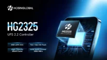 HOSINGLOBAL Introduces HG2325 UFS 2.2 Controller Chip at COMPUTEX 2026