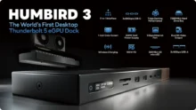 Humbird Introduces Humbird 3 Thunderbolt 5 Desktop GPU Expansion Dock on Kickstarter