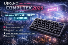 IQUNIX Will Attend Computex 2026 and Unveil All-New 75% Hall Effect Keyboard