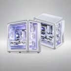 Jonsbo Launches X400 WHITE Chassis With Exoskeleton Frame and Rear-Mounted Motherboard Support