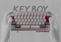 KeyBoy Advance Mechanical Keyboard With Retro Game Boy Advance Design and 50% HHKB Layout