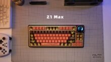 Keychron Introduces Z1 Max Flagship 75% Mechanical Keyboard With CNC Aluminum Design and Dynamic Display