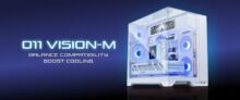 LIAN LI Launches O11 VISION-M Micro-ATX Chassis With Panoramic Glass Design and Hidden AIO Layout