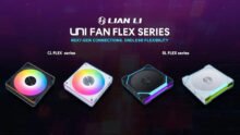 LIAN LI Launches UNI FAN SL Flex and CL Flex Wireless PC Fans with New Flex Receiver, Starting at $16.99