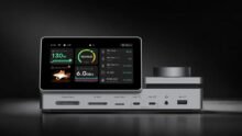 Lexar’s PexarBolt Ultra Thunderbolt 5 Dock Station With a Built-In 5-Inch Touchscreen