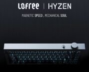 Lofree Hyzen Keyboard Announced with Hybrid Nexus Switch, 8 kHz Polling, and 10,000 mAh Battery