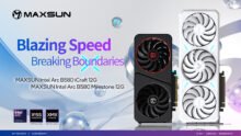 MAXSUN x Intel Announce the MAXSUN Intel Arc B580 Series Graphics Cards