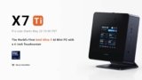 MINISFORUM Launches AtomMan X7 Ti: World’s First Intel Ultra 9 AI Mini PC with Dynamic Screen