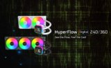 MONTECH Introduces HyperFlow Digital AIO Series and E28 Performance Fans