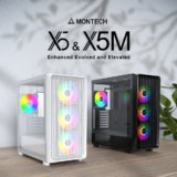 MONTECH Launches New X5 and X5M PC Cases with Expanded Support for Modern Hardware